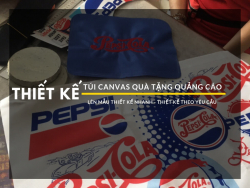 Hệ thống BaLoTuiXach - đối tác thiết kế & lên mẫu túi canvas quà tặng quảng cáo cho PepsiCo Việt Nam