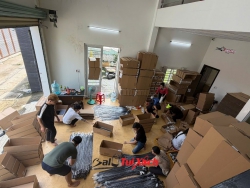 Hoạt động sôi động tại kho BaloTuiXach – Giao hàng sỉ dây nịt, đầu nịt số lượng lớn mỗi ngày