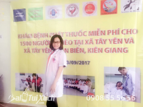 Founder hệ thống sản xuất BaLoTuiXach tham gia hỗ trợ khám chữa bệnh cho 1000 người nghèo ở An Biên, Kiên Giang