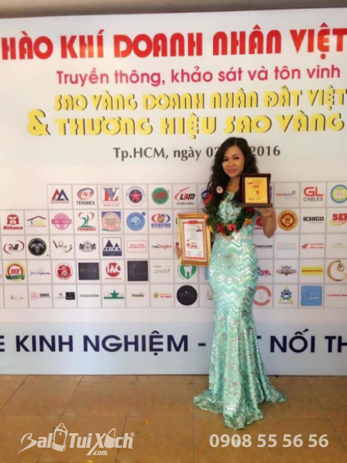 Doanh nhân Võ Thị Thu Sương - Top 10 Sao Vàng Doanh Nhân Đất Việt