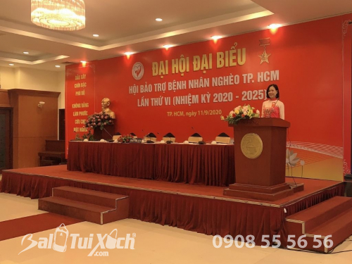 Doanh nhân Thu Sương tại Đại hội Đại biểu Hội Bảo trợ Bệnh nhân Nghèo TP.HCM lần thứ VI nhiệm kỳ (2020 - 2025)