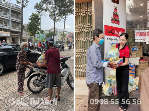 Chương trình phát quà định kỳ hoàn cảnh khó khăn và người già neo đơn Phường 2, Quận 11, TP.HCM